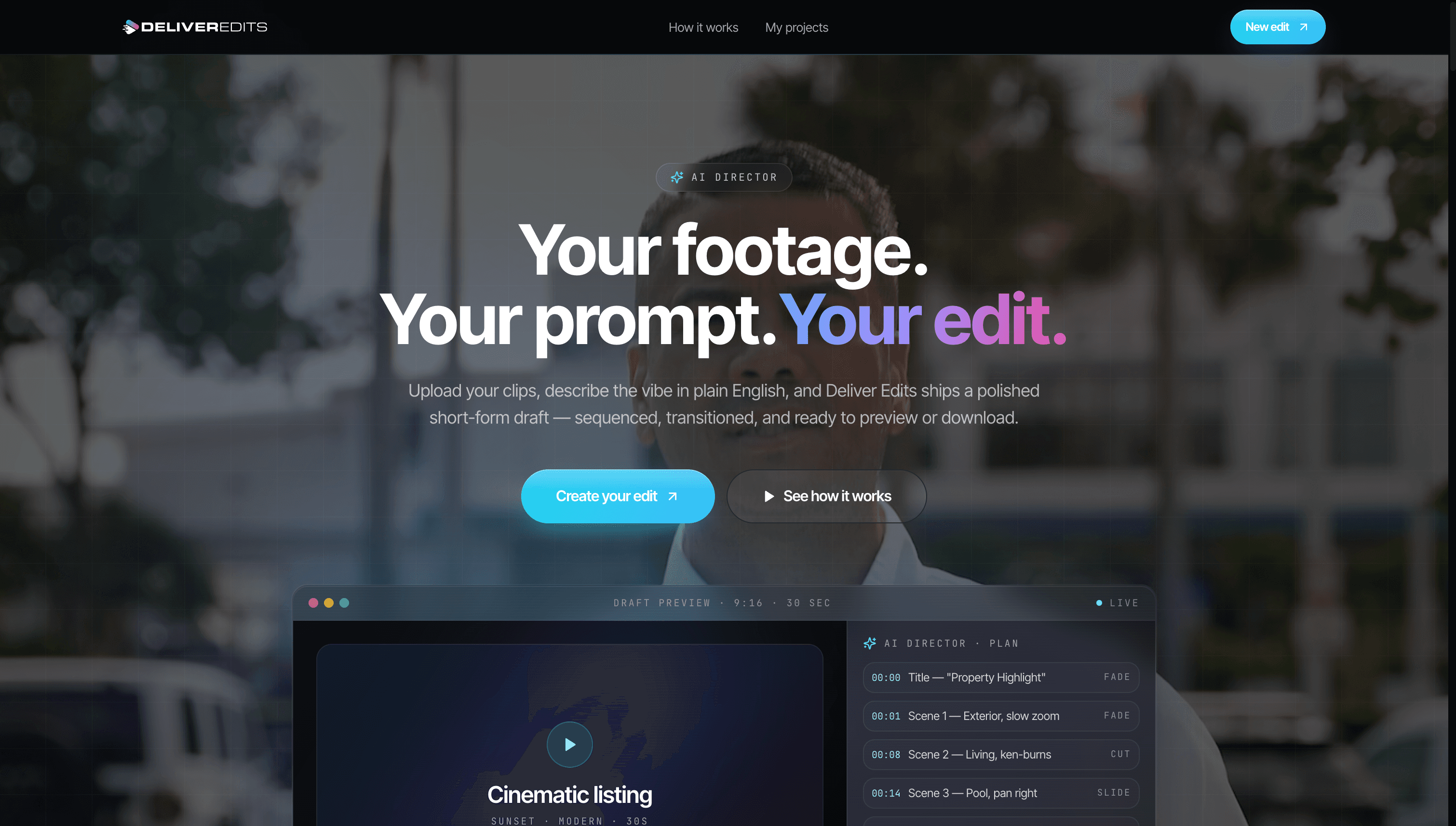 Deliver Edits
